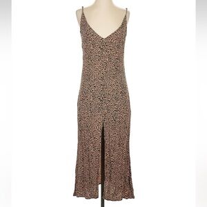 Reformation Cheetah print midi dress